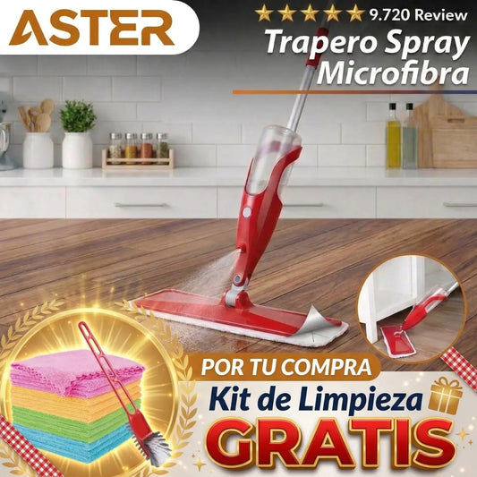 Trapero Spray de Microfibra + Kit de Limpieza GRATIS